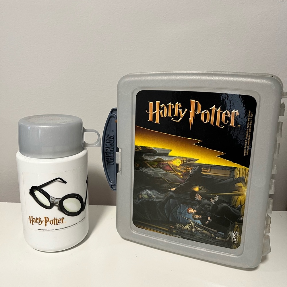 Harry Potter 2001 Lunchbox With Thermos